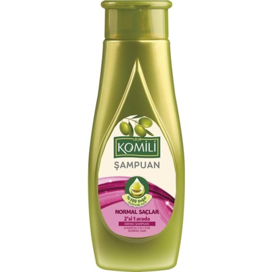 Komili Normal Saçlar Için 2'si 1 Arada Kremli Şampuan 500 ml