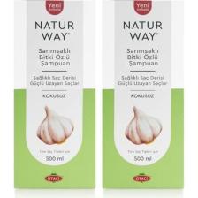 Otacı Naturway Sarımsaklı Şampuan Kokusuz 500 Ml 2 Adet