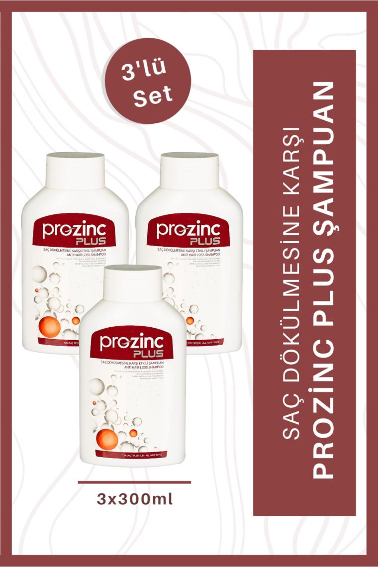 ProZinc Plus Saç Dökülmesine Karşı Etkili 300 ml 3 Al 2 Öde Şampuan