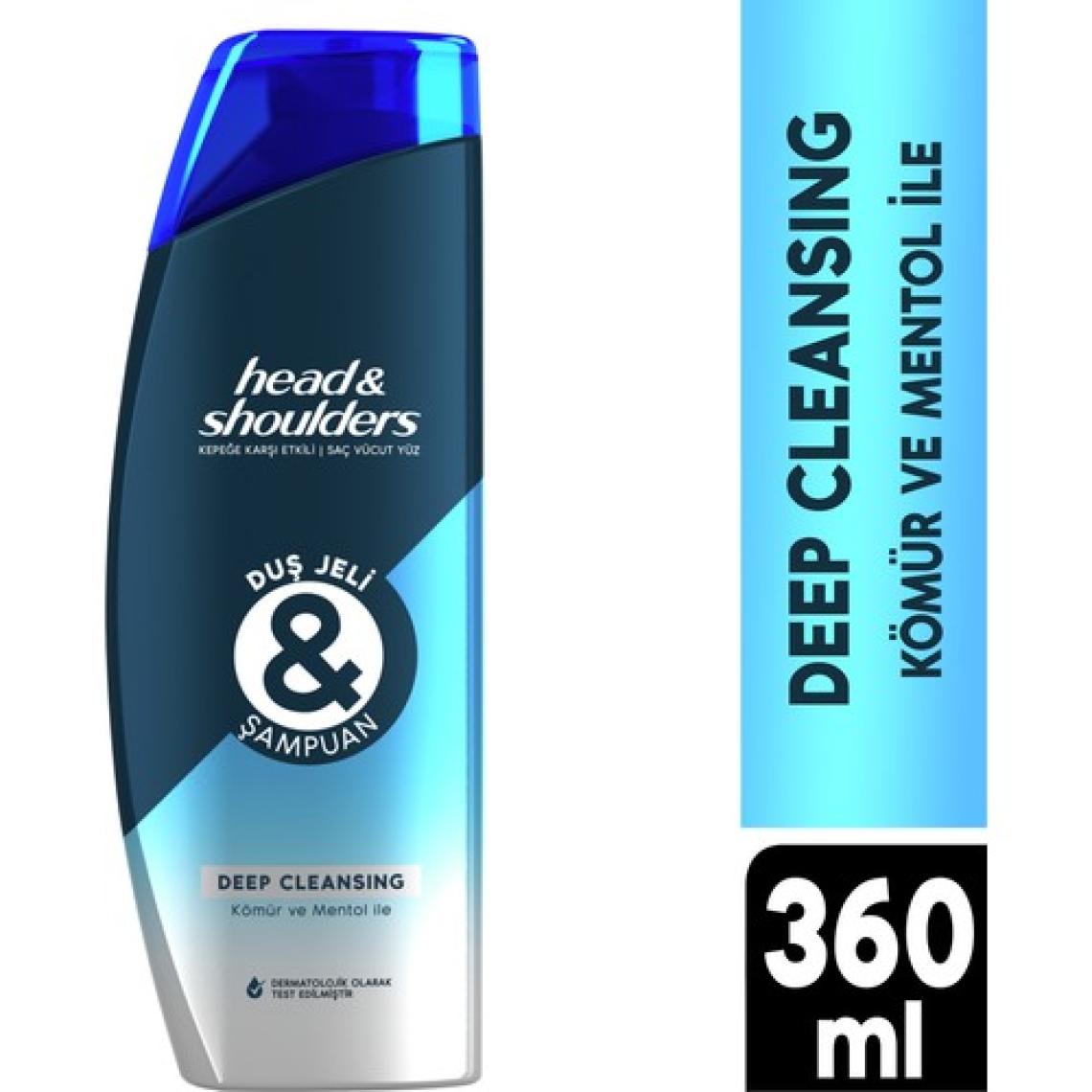 Head & Shoulders Deep Cleansing 360 ml Duş Jeli ve Şampuan