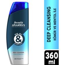 Head &amp; Shoulders Deep Cleansing 360 ml Duş Jeli ve Şampuan