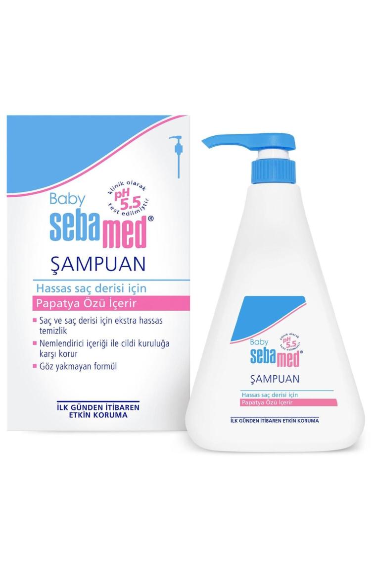 Baby pH 5.5 Göz Yakmayan Formül Nemlendirici Etkili Papatya Özütlü Bebek Şampuanı 750 ml