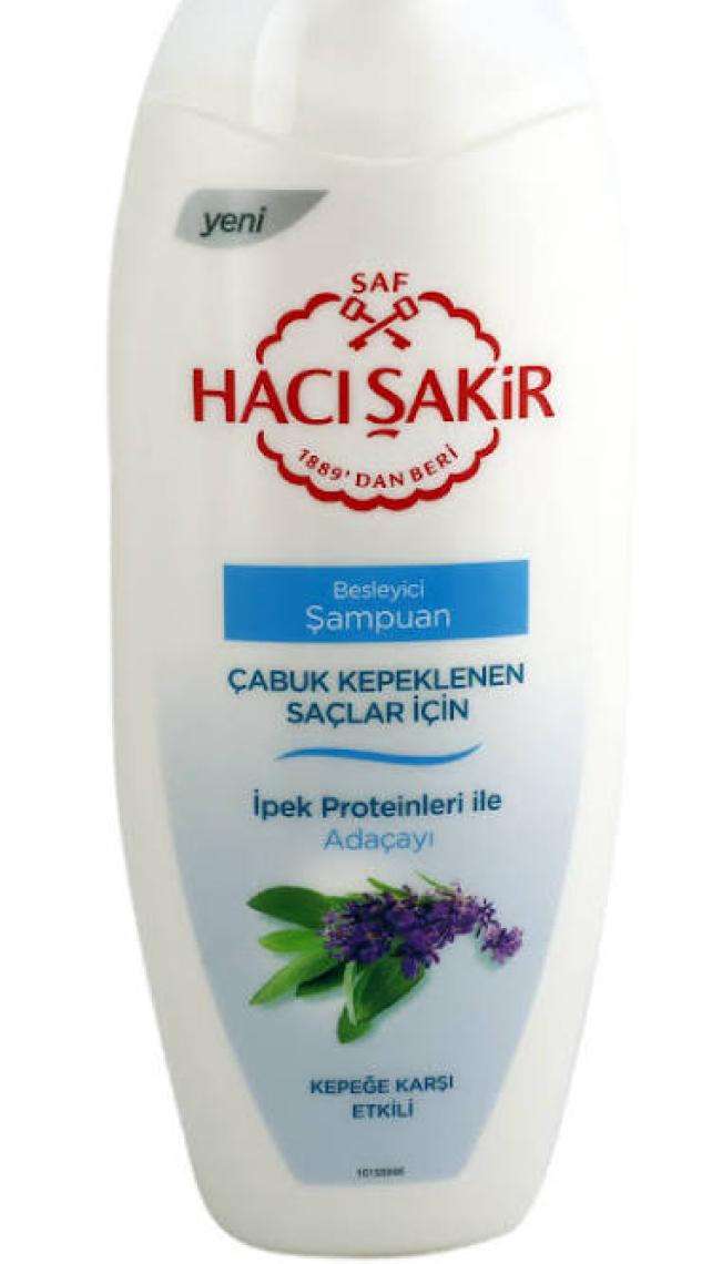 Hacı Şakir Şampuan Adaçayı-Kepek 500 ml