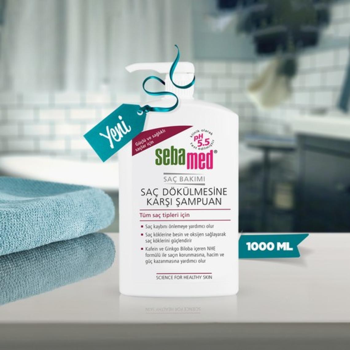 Sebamed Anti-Hairloss Saç Dökülmesine Karşı Şampuan 1000 ml