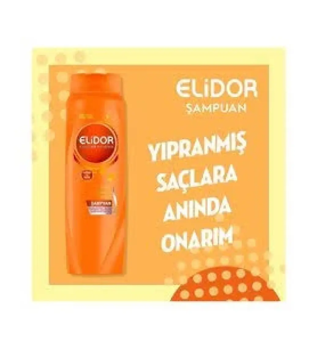 Elidor Superblend Saç Bakım Şampuanı Anında Onarıcı Bakım Vitamin C Ceramides Keratin 650 ml