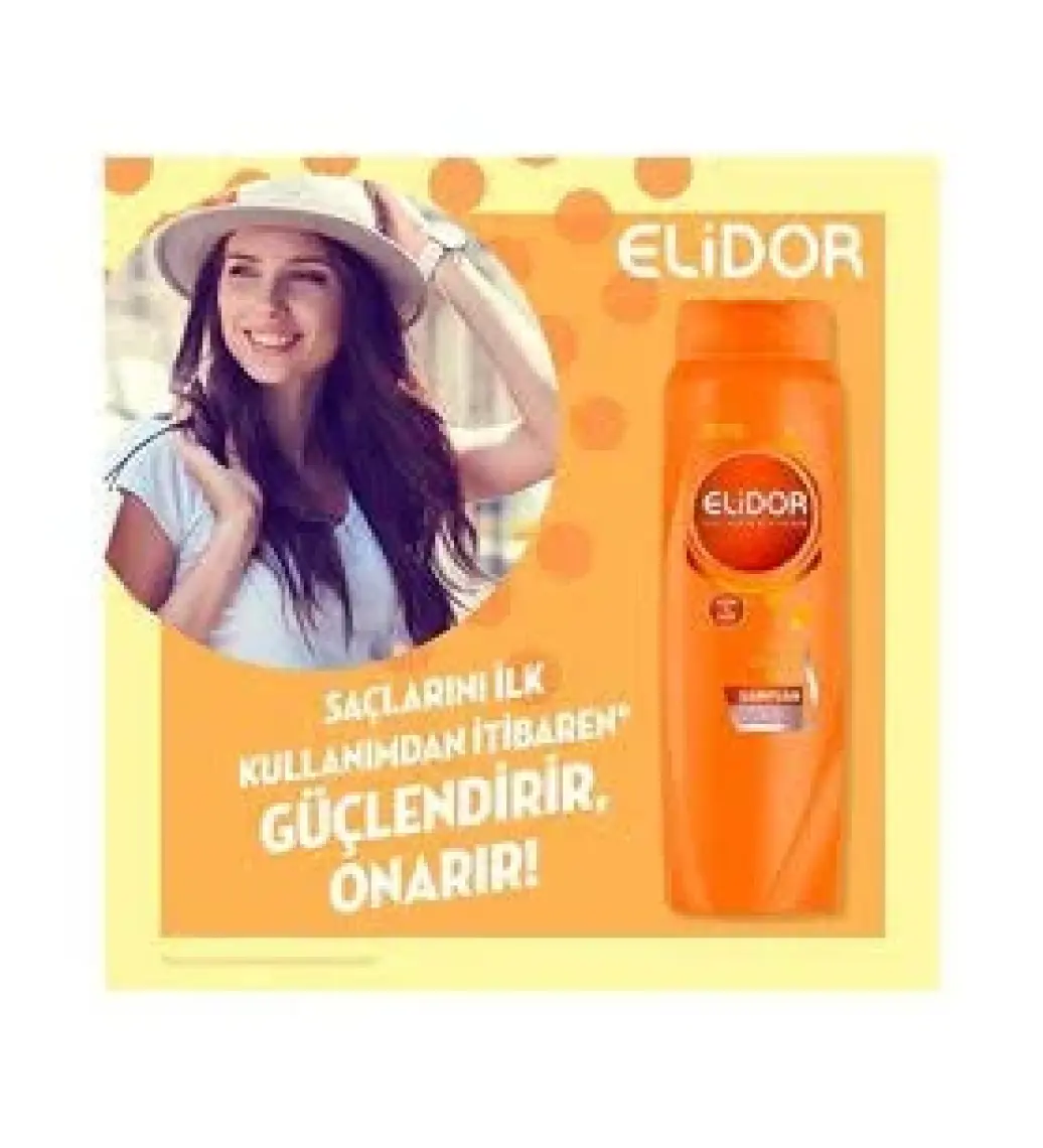 Elidor Superblend Saç Bakım Şampuanı Anında Onarıcı Bakım Vitamin C Ceramides Keratin 650 ml