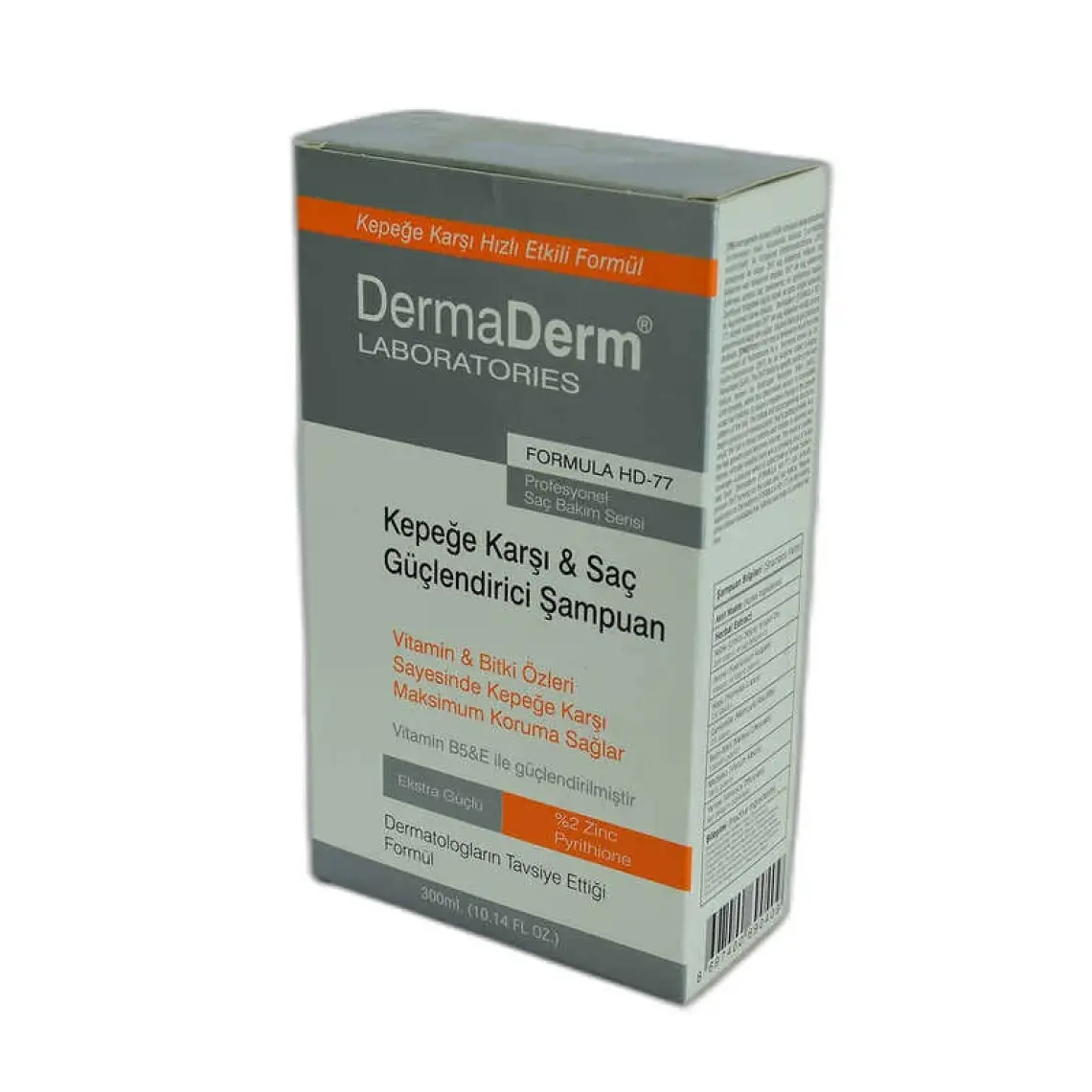 Dermaderm Formula HD-77 Kepek Önleyici Saç Güçlendirici Şampuan 300 Ml