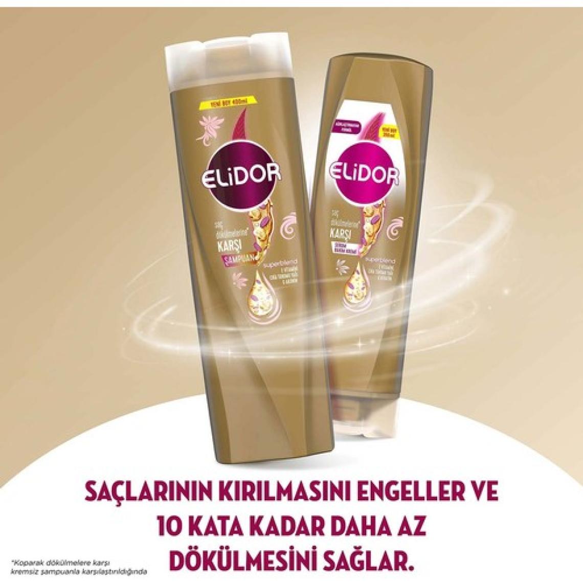 Elidor Superblend Saç Dökülmesine Karşı Şampuan 400 ml