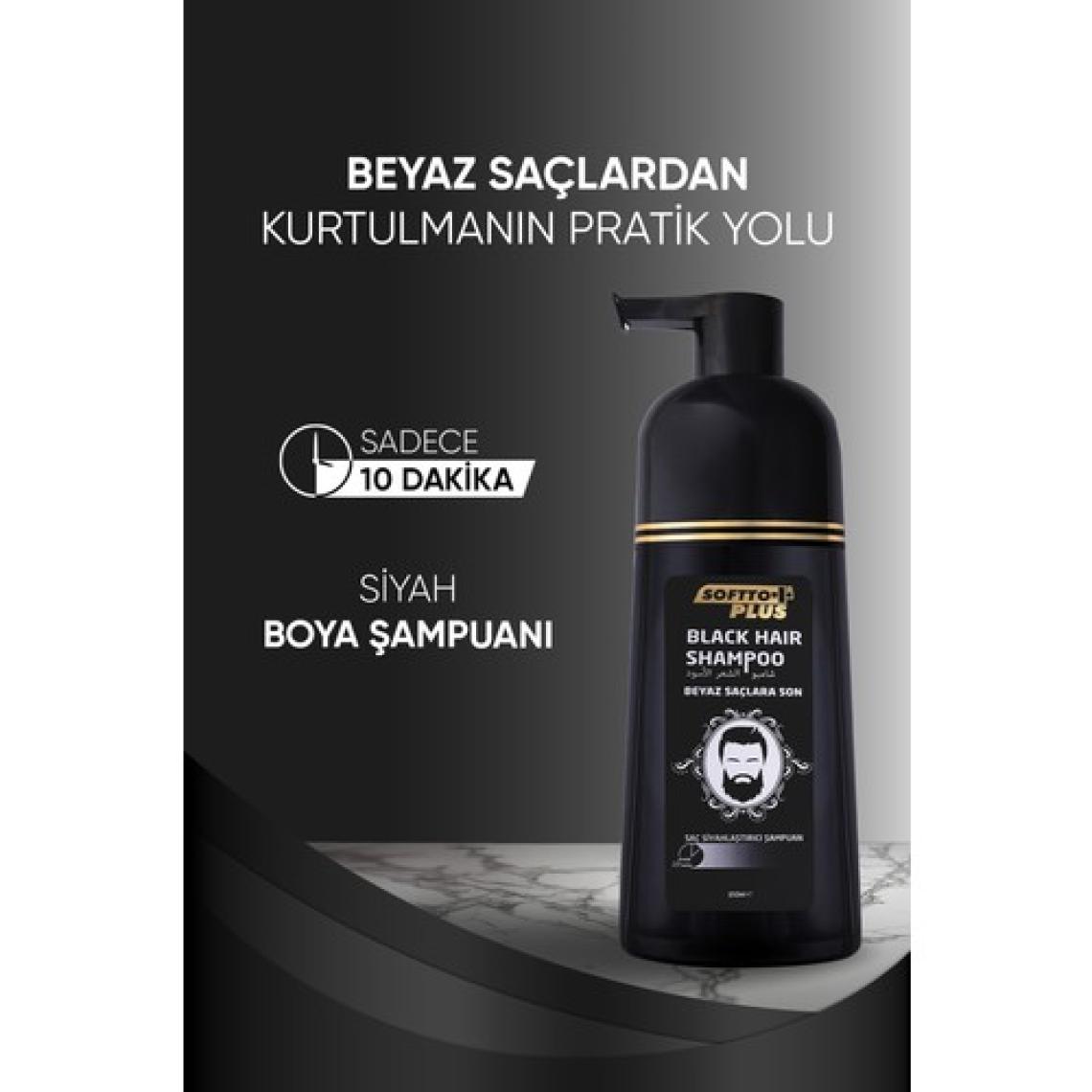 Softto Plus Saç Siyahlaştırıcı Şampuan 350 ml
