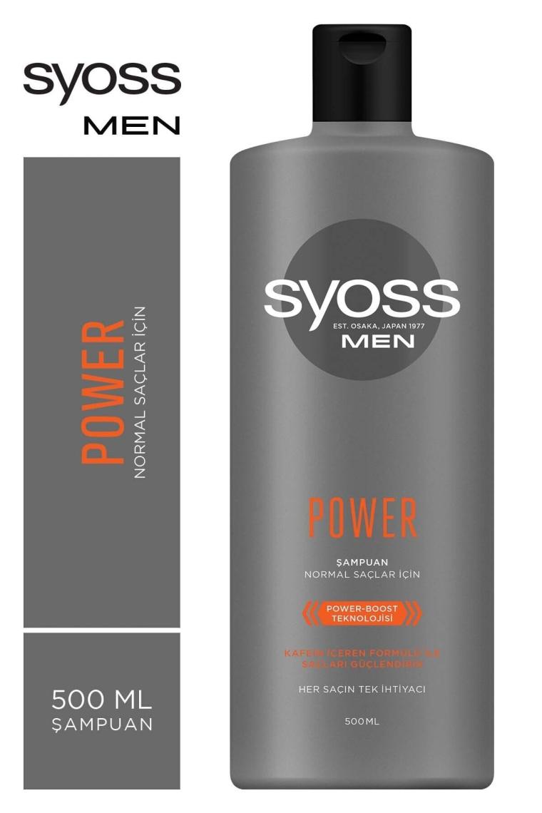 Men Power Güçlendirici Şampuan 500 ml 2'li