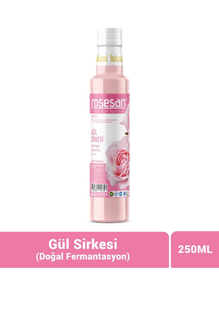 Gül Sirkesi 250ml Fermante %100 Saf Ve Katkısız