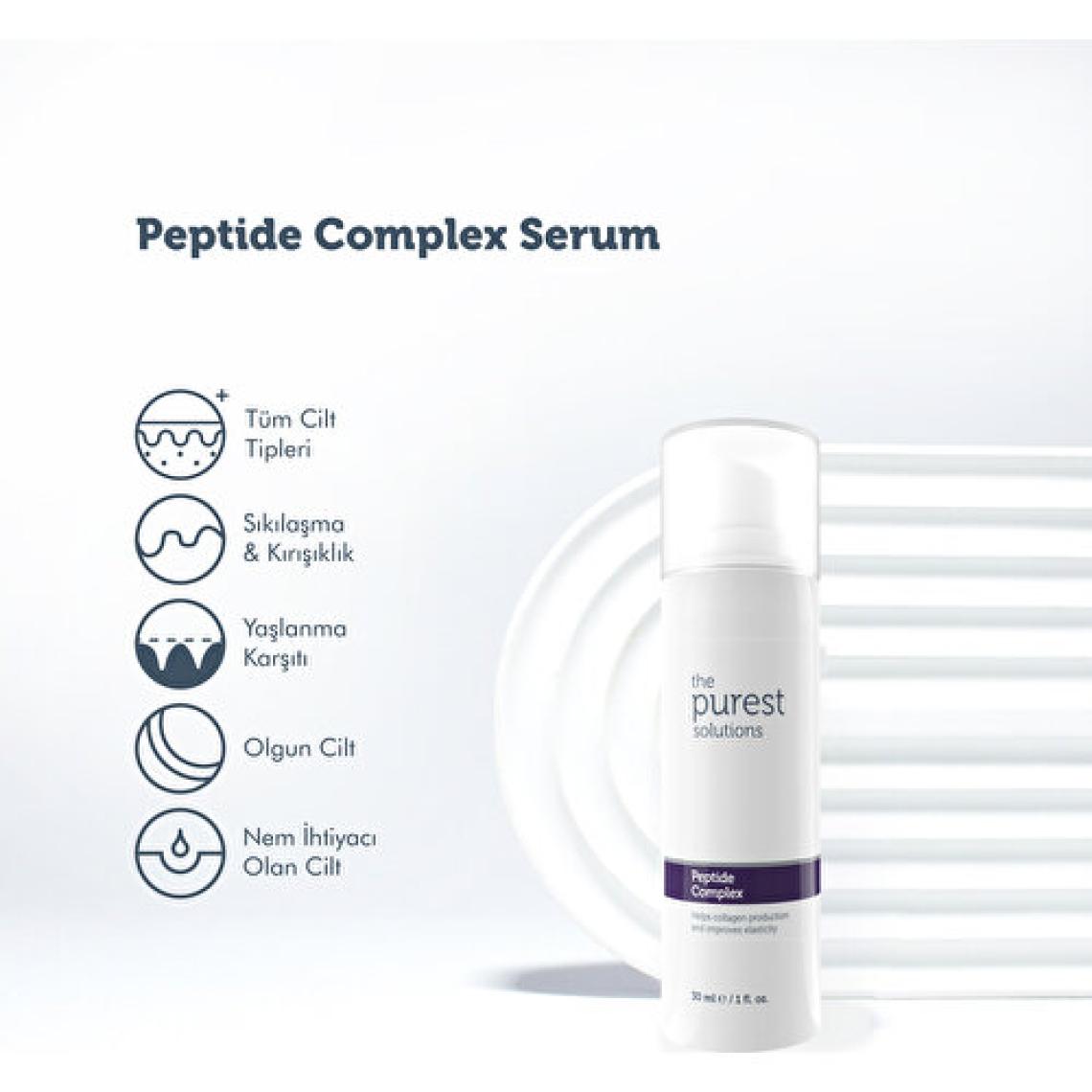 The Purest Solutions Cilt Yenileyici ve , Onarıcı Peptit Cilt Bakım Serumu 30 Ml (Peptide Complex)