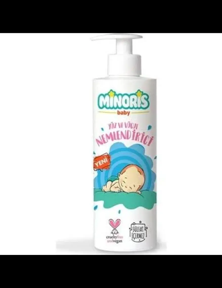 Minoris Baby Organik El Yüz ve Vücut Nemlendirici 200 ml