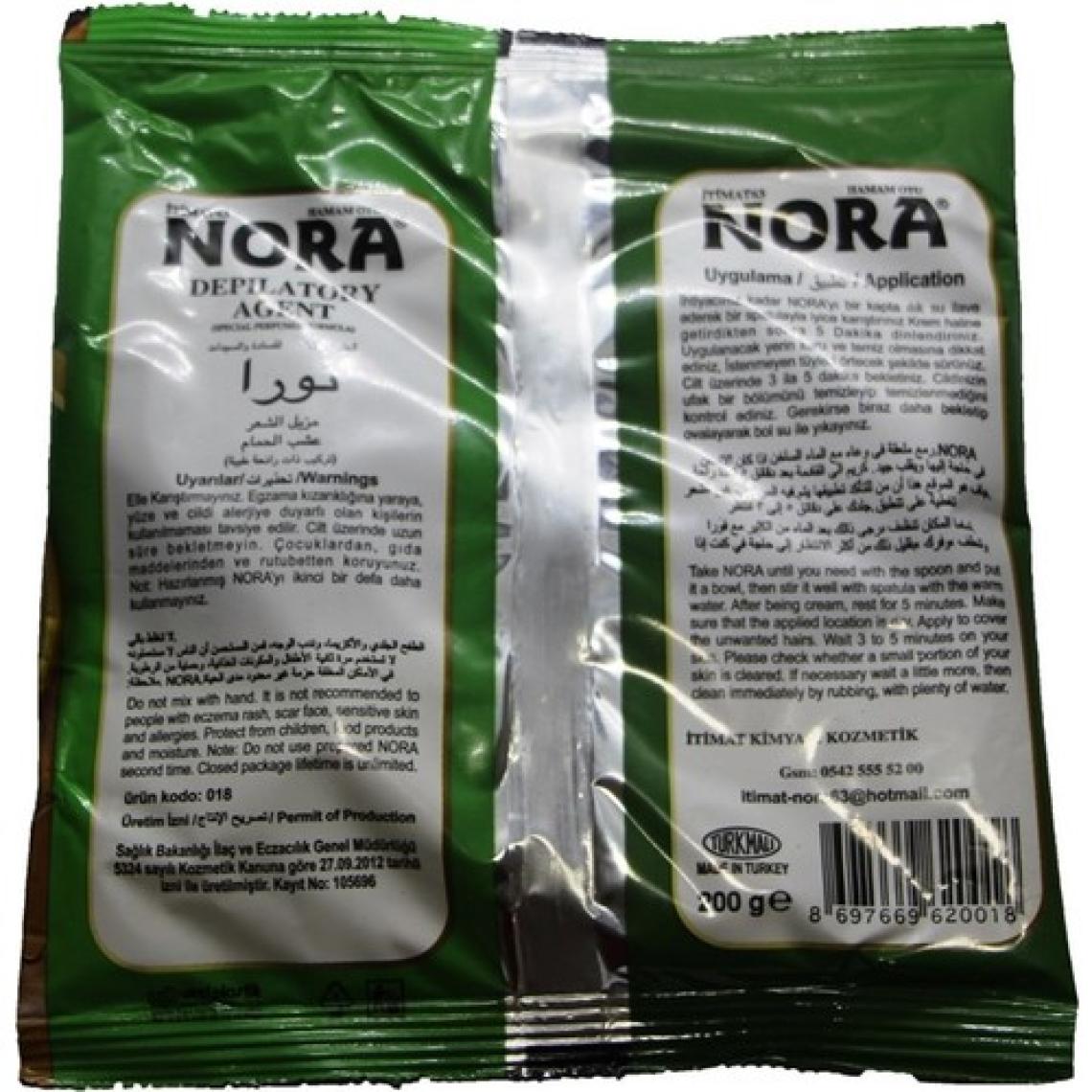 Nora Hamam Otu Tüy Dökücü 200 Gram (Bay & Bayan)