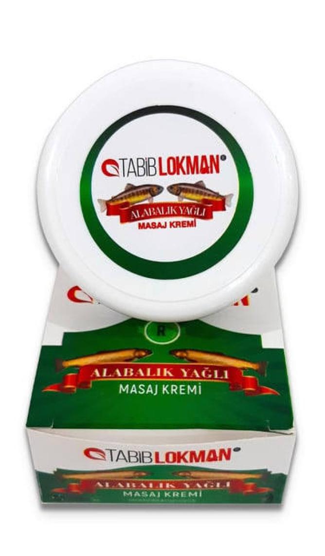 Tabib Lokman Alabalık Yağı Özlü Bitkisel Masaj Kremi 2 x 65 gr