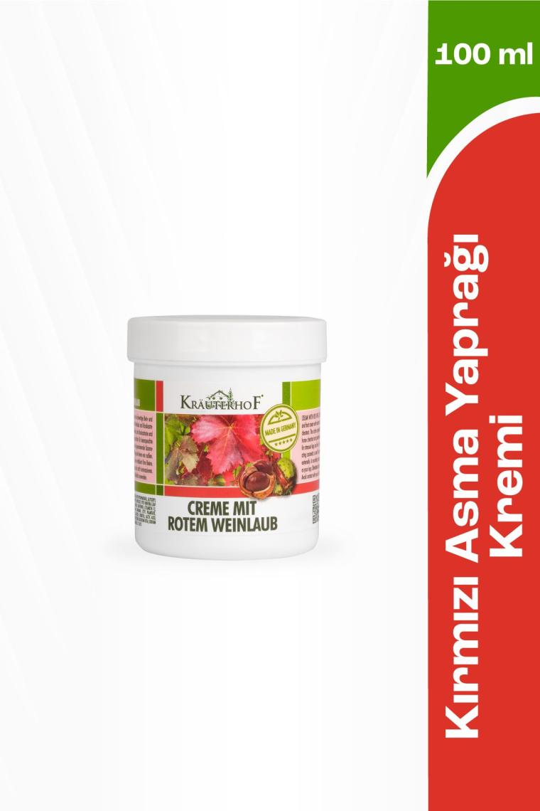 Krauterhof Kırmızı Asma Yaprağı Bacak Kremi 100 ml