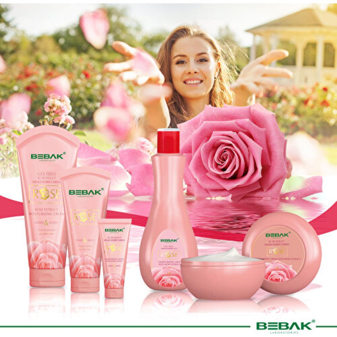 Bebak Gül Özlü El Ve Vücut Nemlendirici Süt 215Ml