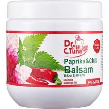 Farmasi Dr. C. Tuna Biberli Masaj Jeli - Nemlendirici, Isınma ve Rahatlama Sağlayan, 500 ml, Unisex, Hızla Emilen Yağsız Formül