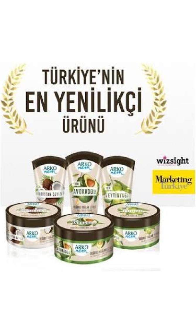 Arko Nem Değerli Yağlar Avokado Yağlı Nemlendirici Krem 250 ml & 60 ml