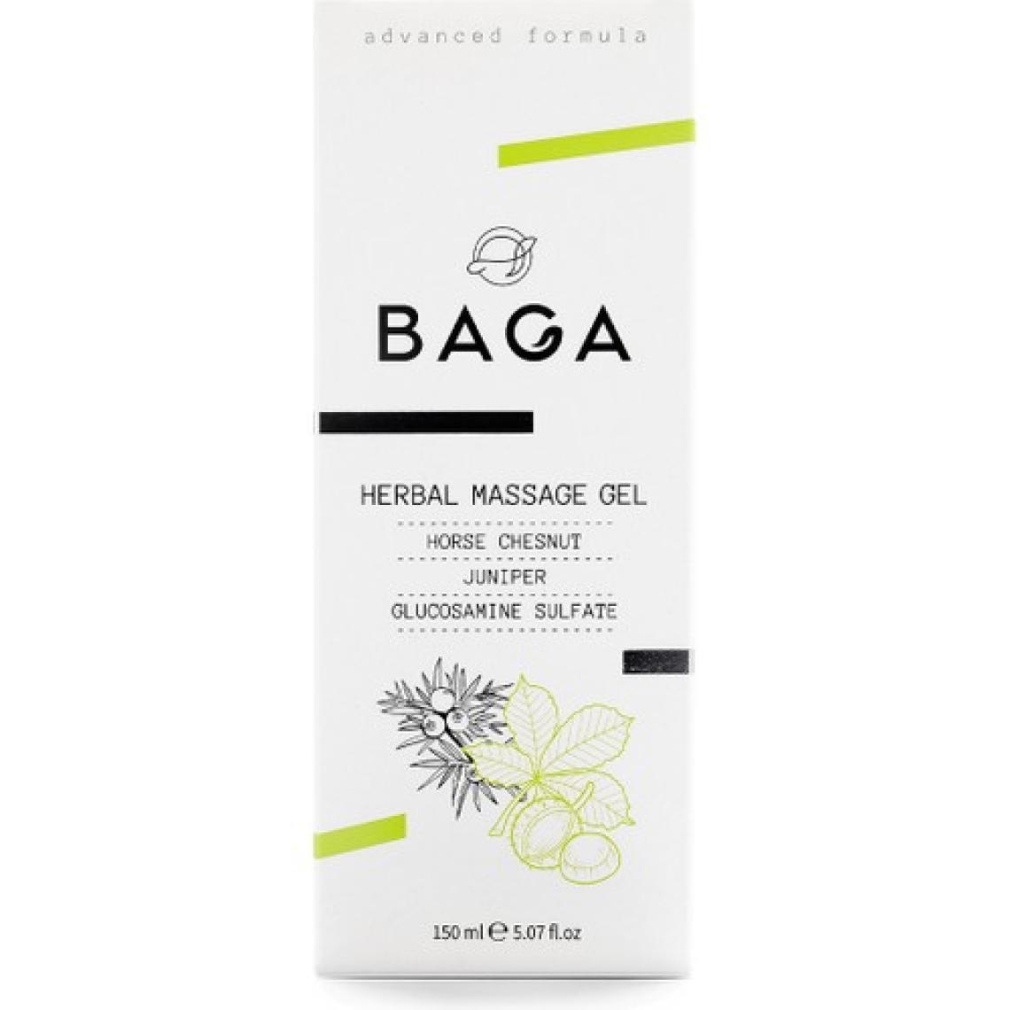 Baga Bitkisel Karışımlı Masaj Jeli