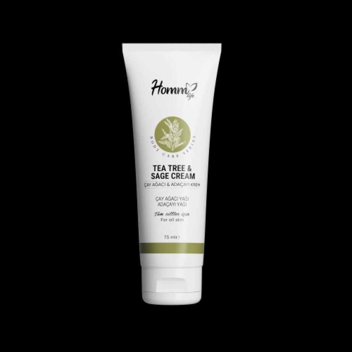 Homm Life Çay Ağacı Adaçayı Yağlı Krem 75 ml