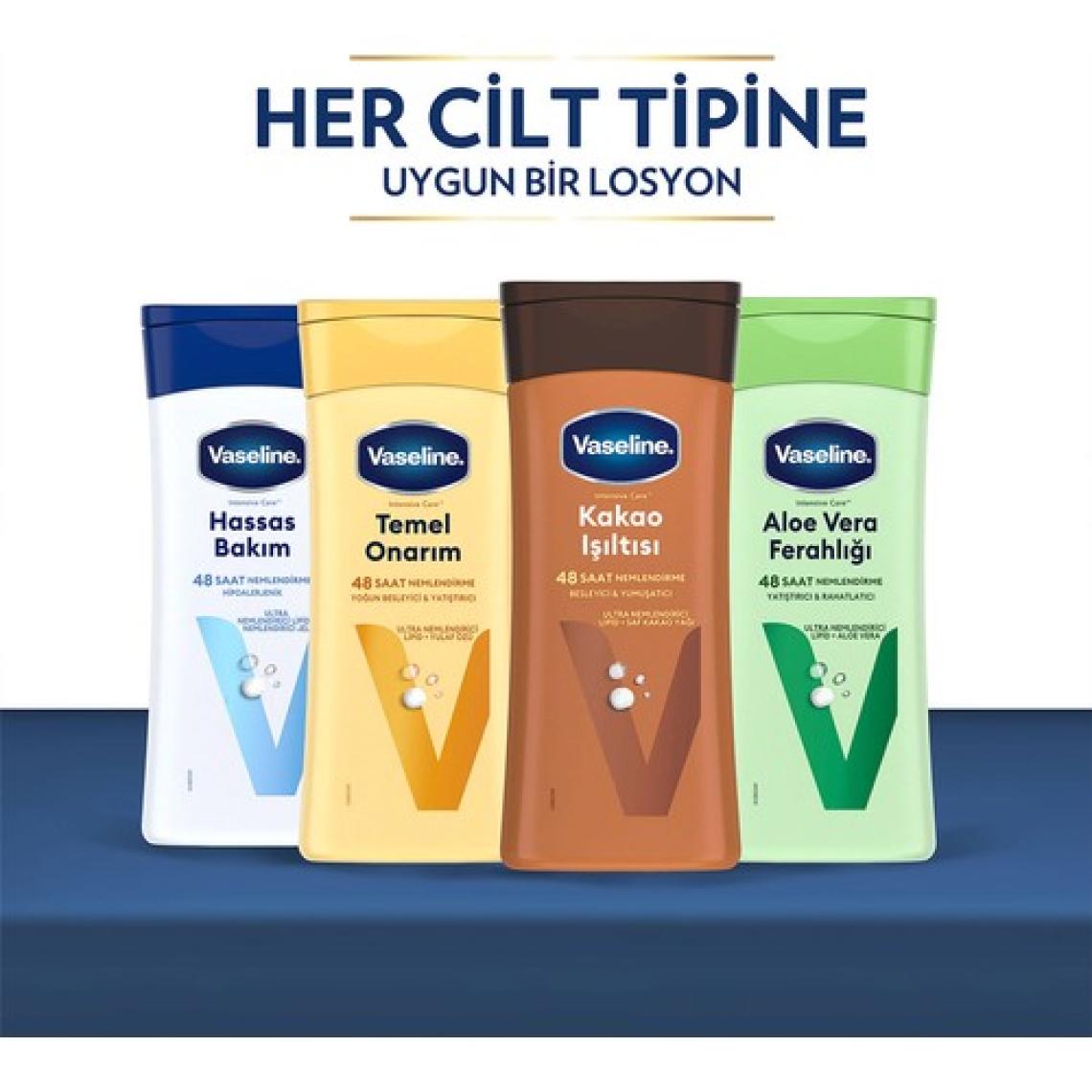 Vaseline Vücut Losyonu Hassas Bakım Kuru Çok Kuru ve Hassas Ciltler İçin 200 ml
