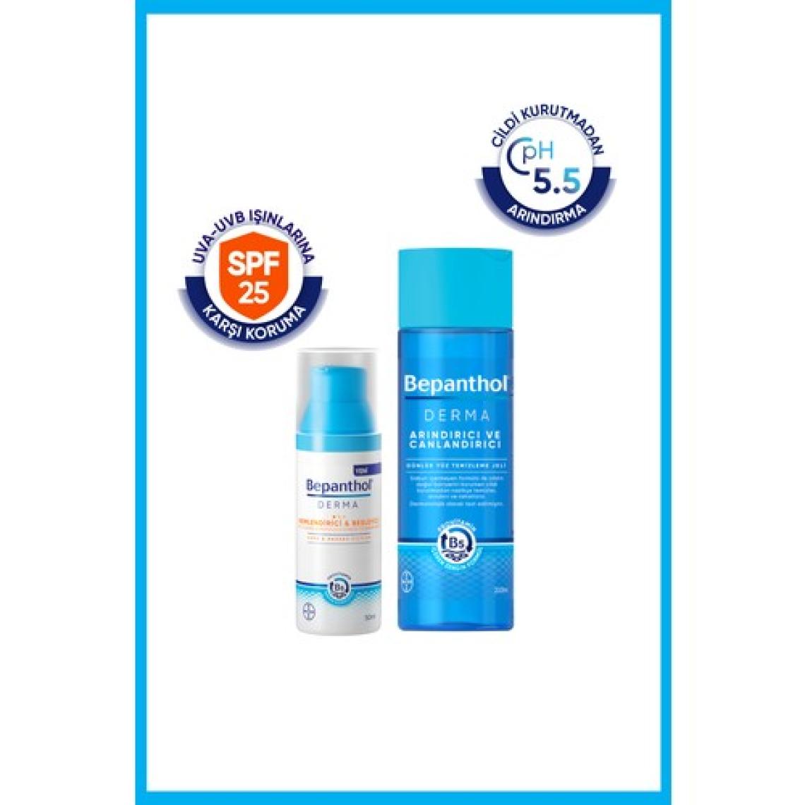 Nemlendiric Spf25 Günlük Yüz Bakım Kremi 50ml & Yüz Temizleme Jeli 200ml - Günlük Yoğun Nemlendirici