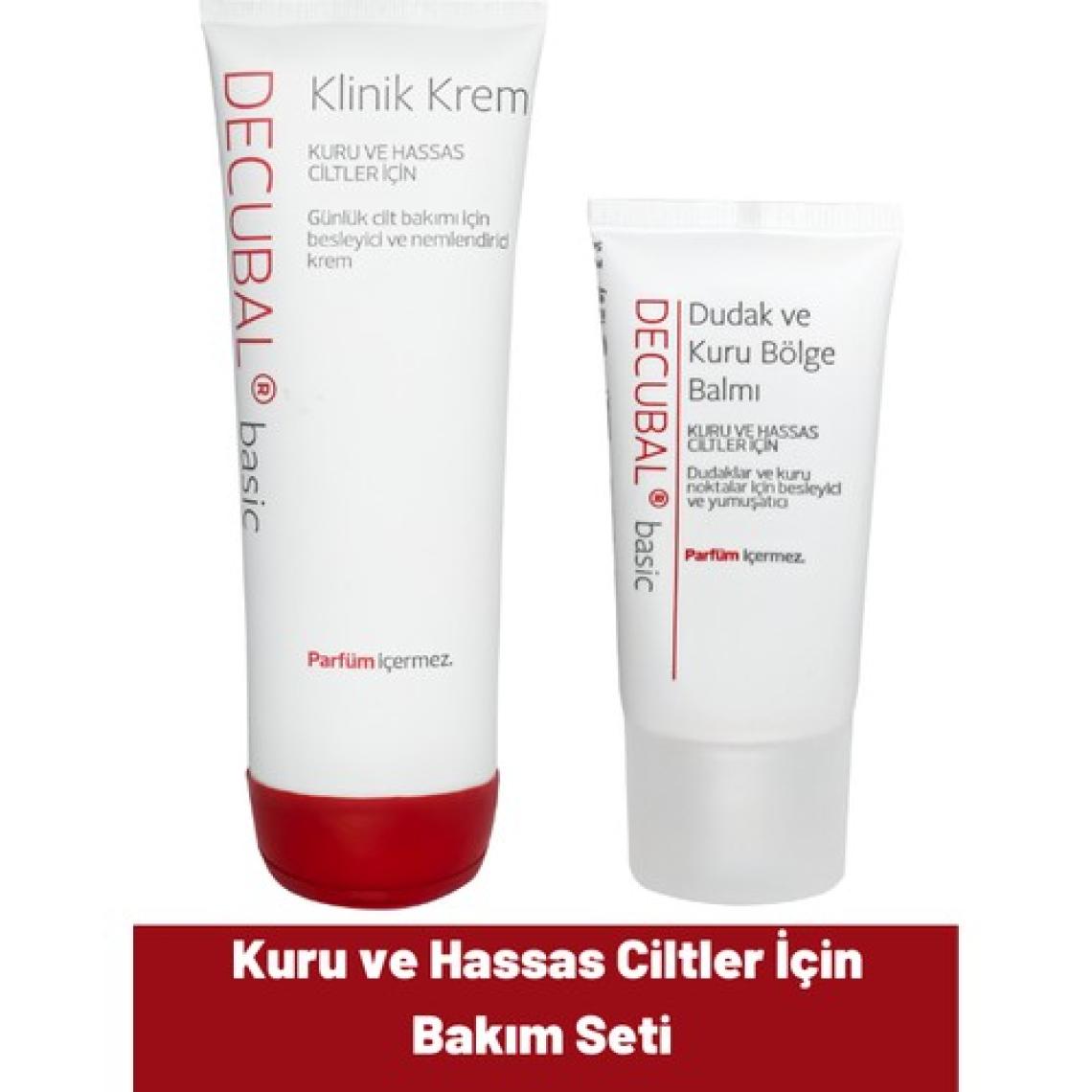 Decubal Kuru ve Hassas Ciltler Için Set