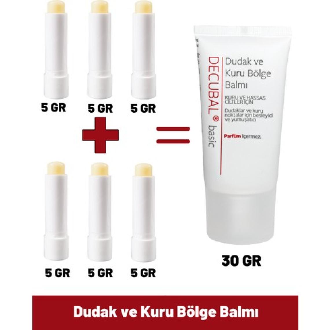 Decubal Kuru ve Hassas Ciltler Için Set
