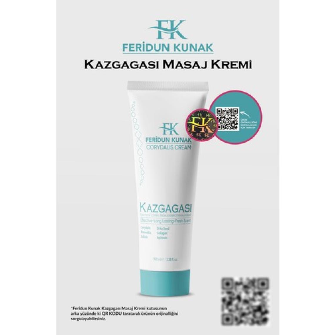 Feridun Kunak Kazgagası Masaj Kremi - 100 ml