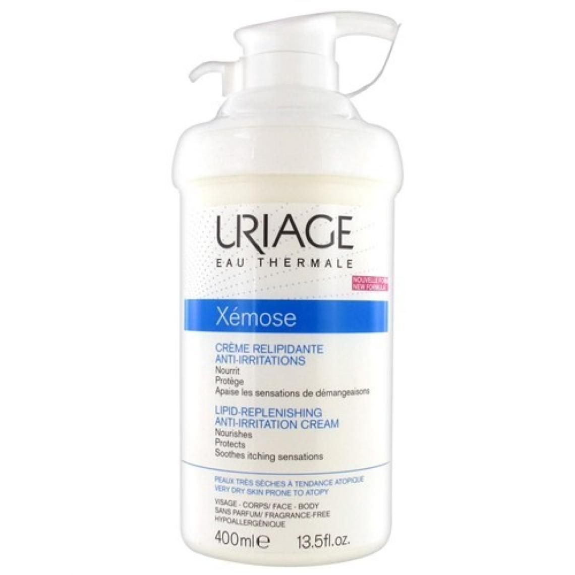 Uriage Xemose Lipid-Replenishing Anti-Irritation Cream 400 ml Vücut Nemlendirici