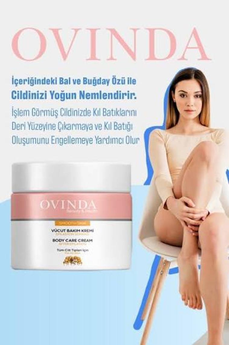 Ovinda Vücut Bakım Kremi Epilasyon Sonrası Batık Bakım 100 ml