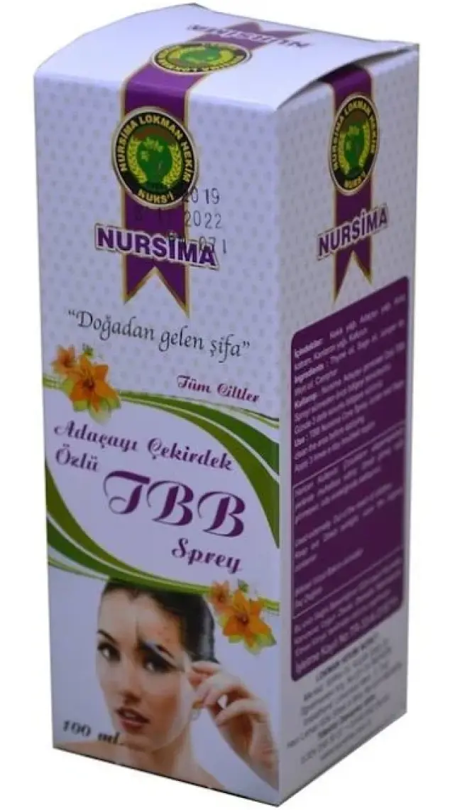 Nursima Tbb Ada Çayı Çekirdeği Özlü Sprey 100 ml