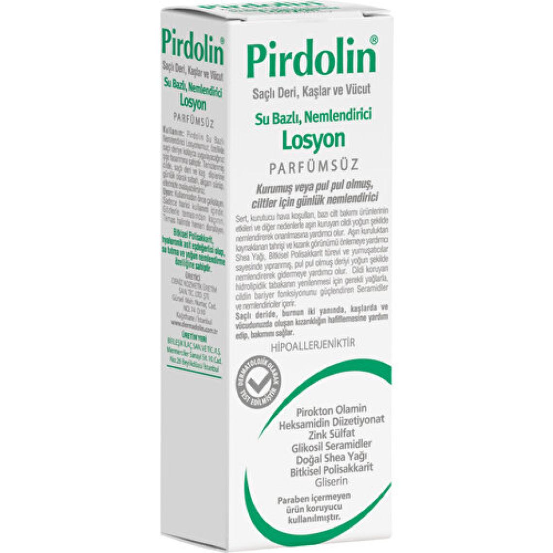 Dermadolin Pirdolin Su Bazlı Nemlendirici Losyon 60 ml