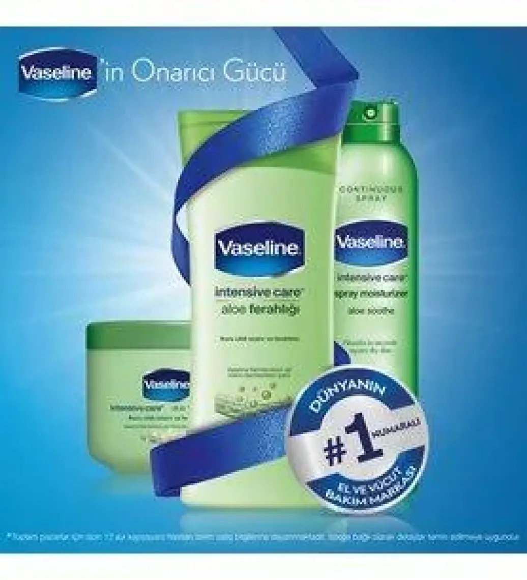 Vaseline Vücut Losyonu Aloe Ferahlığı 400 ML