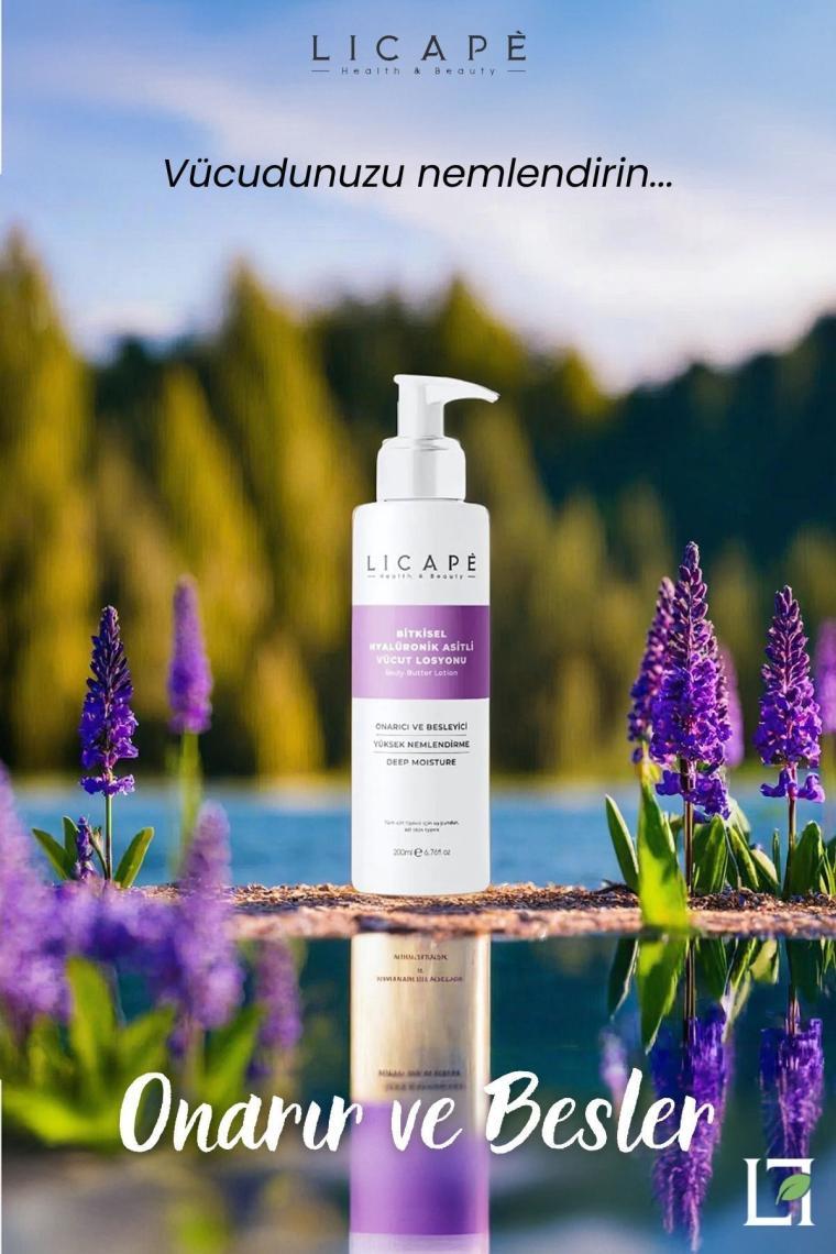 Licape Bitkisel Hyaluronik Asitli Vücut Losyonu 200ml