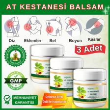 Organicsun At Kestanesi Balsamı 500 ml x 3 Adet Jeli Besleyici Masaj Krem