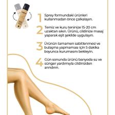 Bebak Bacak Fondöteni Light Açık 1 Numara 75 ml