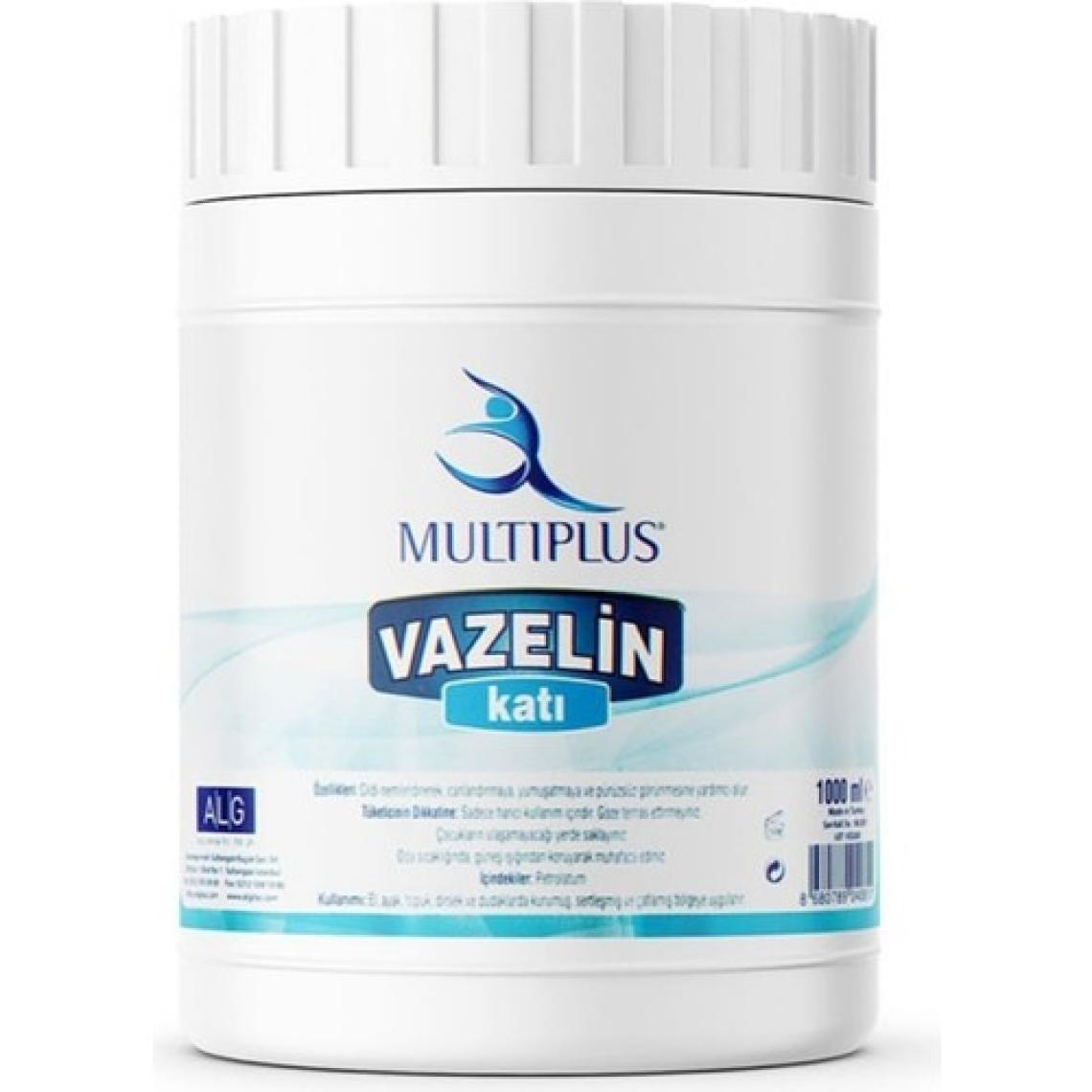 Multiplus Dudak Ayak Dirsekler Için Katı Vazelin 1 kg
