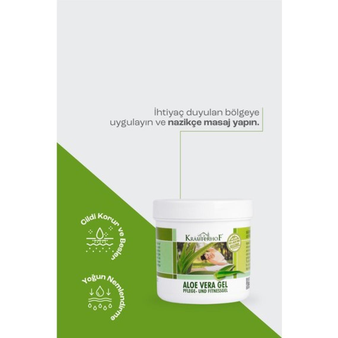 Krauterhof Aloe Vera Vücut Bakım Jeli 250 ml