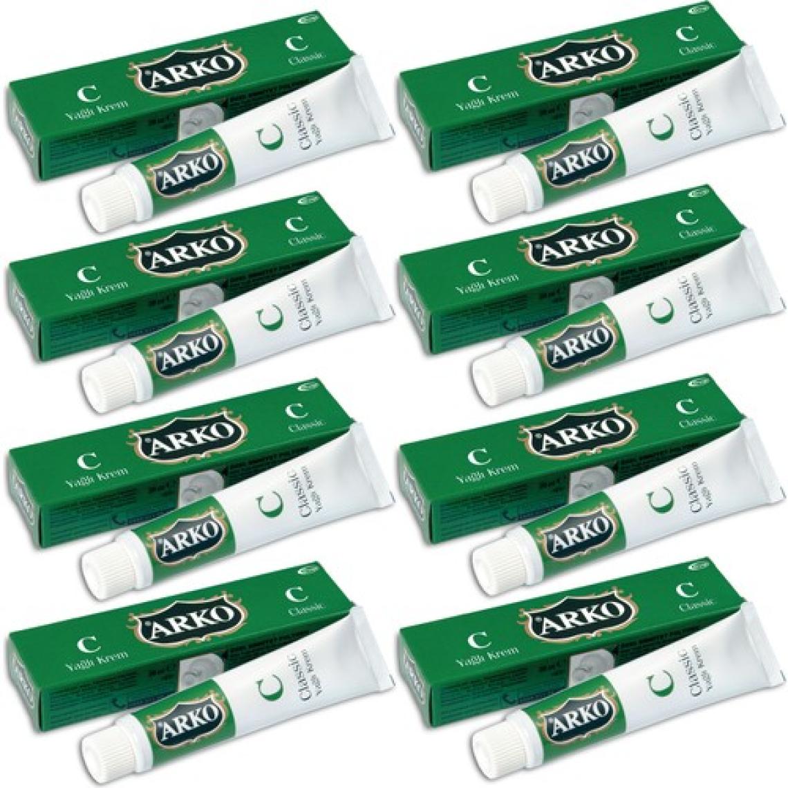 Arko Klasik Yağlı Krem 20 cc 8'li Set