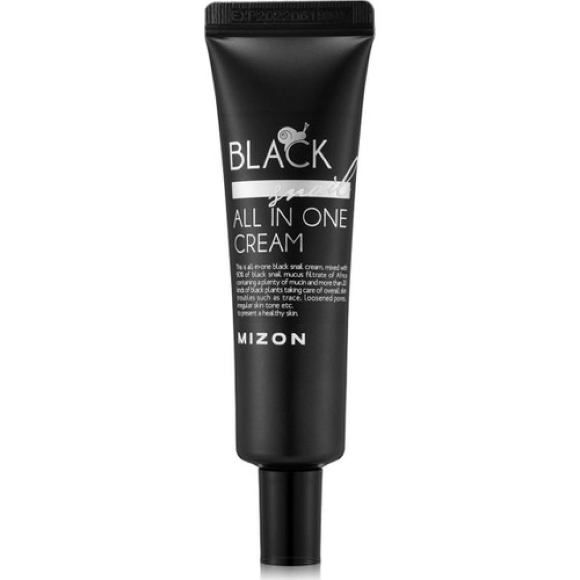 Mizon Black Snail All In One Cream Tube - Siyah Salyangoz  Siyah Bitki Ekstreli Premium Bakım Kremi