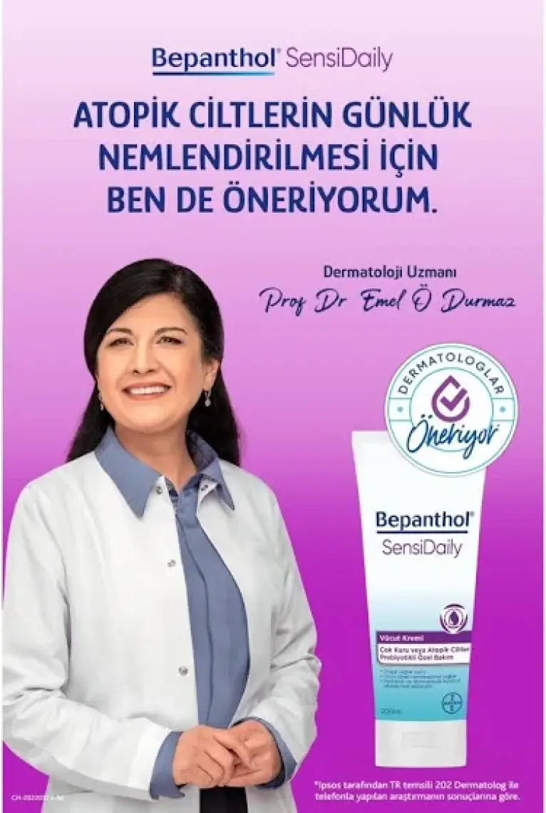 Sensidaily 200 ml Günlük Vücut Bakım Kremi - Çok Kuru ve Atopik Ciltler, Günlük Yoğun Nemlendirici