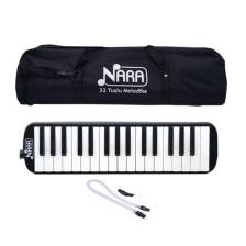 32 Tuşlu Çantalı Melodika Siyah