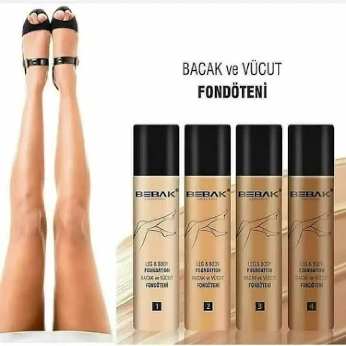 Bebak Bacak Fondöteni Tan 3 Numara 75 ml