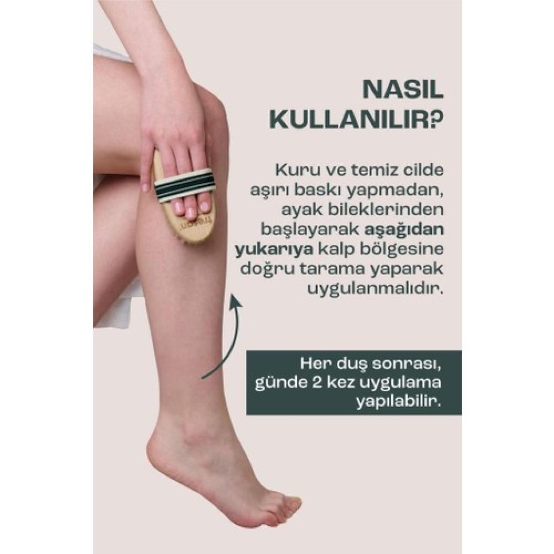 Krauterhof Anti Selülit Jel 250 ml + Tresan Doğal At Kılı Fırçası