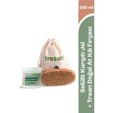 Krauterhof Anti Selülit Jel 250 ml + Tresan Doğal At Kılı Fırçası
