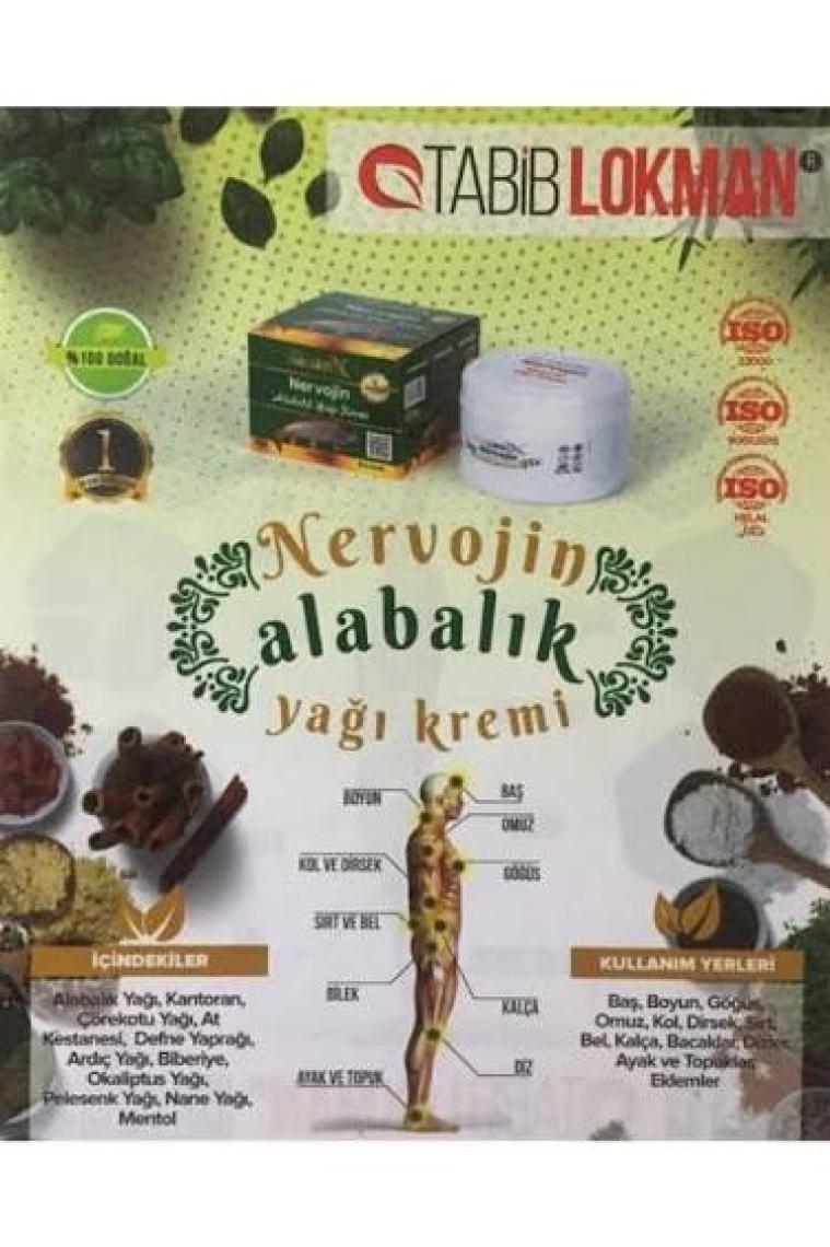 Tabib Lokman Nervojin Alabalık Yağı Kremi 100 ml