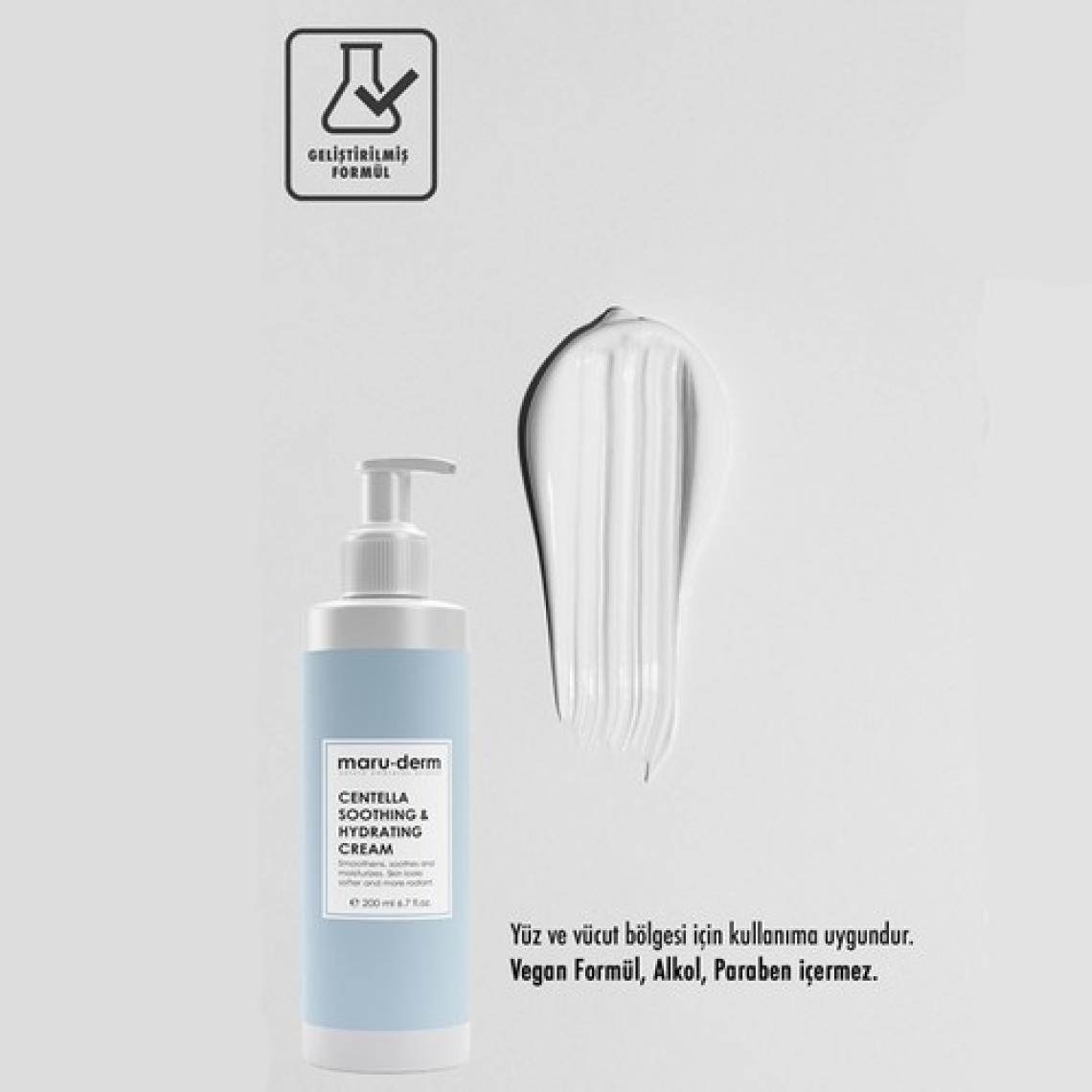 Maru.Derm Maruderm Cica Centella Cilt Bakım Kremi 200 ml