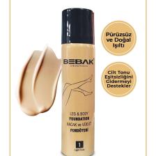 Bebak Bacak Fondöteni Light Açık 1 Numara 75 ml